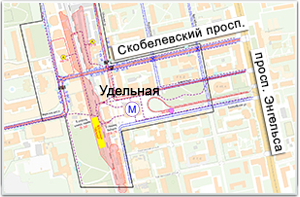Выполнение разделов предпроектных работ по организации первоочередных транспортно-пересадочных узлов в Санкт-Петербурге