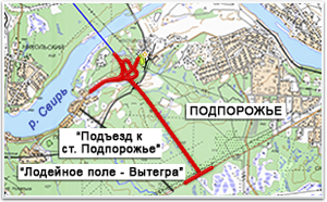 Строительство мостового перехода через реку Свирь у г. Подпорожье Ленинградской области. II очередь