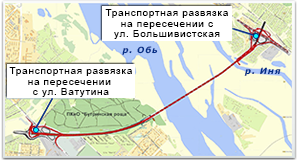 Мостовой переход через р. Обь по Оловозаводскому створу в г. Новосибирске. Участок от ПК83+70 до ПК138+52,57 (корректировка)